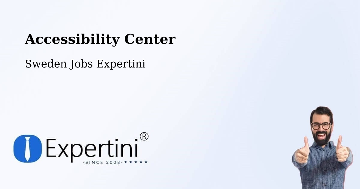 Accessibility Center - Sweden Jobs Expertini